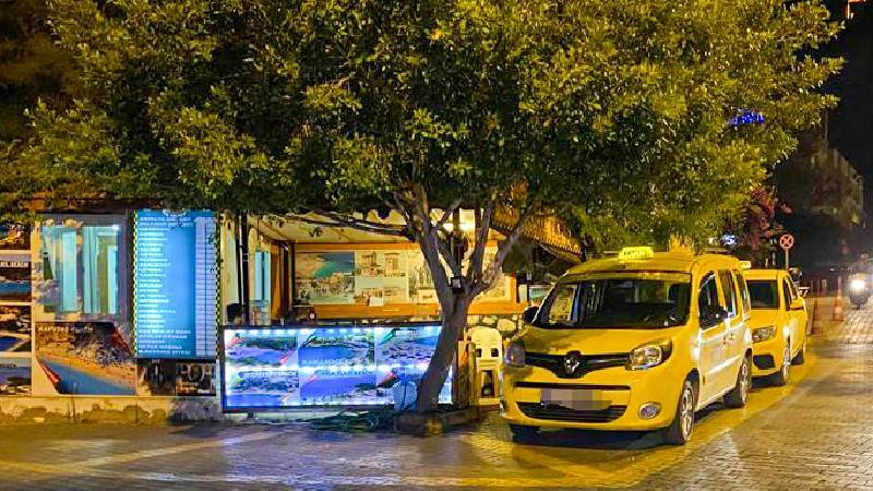 Antalya'da taksicilerin taksimetre oyunu