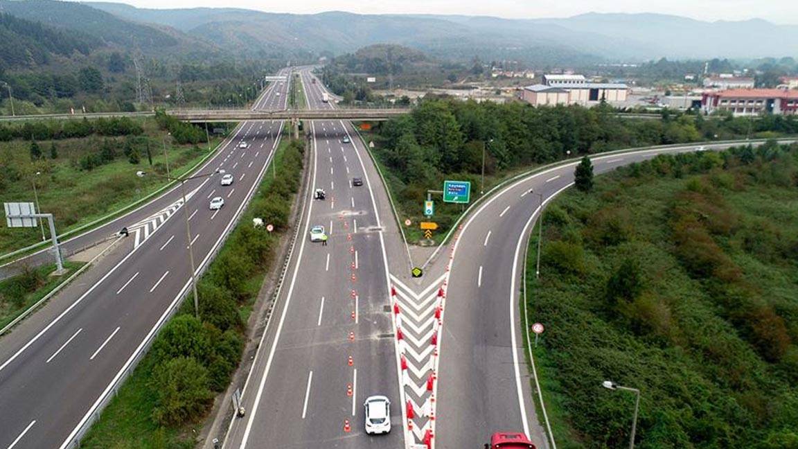 Anadolu Otoyolu'nun Bolu Dağı geçişi 46 gün trafiğe kapatılacak