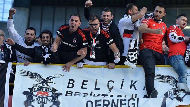 Club Brugge-Beşiktaş maçı öncesi 27 Türk taraftara gözaltı!