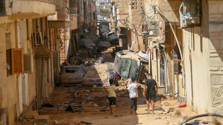 Milletlerarası Göç Örgütü: Libya'da selden etkilenen kentlerde 40 bin kişi yerinden oldu